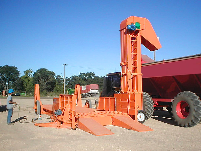 Plataforma volcadora para camiones hidráulica y transportable - Imagen 6