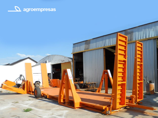 Plataforma volcadora para camiones hidráulica y transportable - Imagen 4